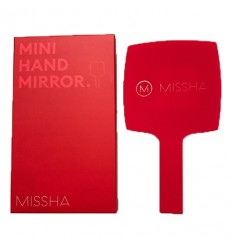Red Mini Hand Mirror
